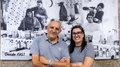 Ram�n Alonso y su hija Josefa