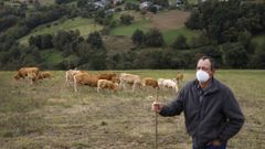 Jos Antonio, presidente de la cooperativa A Carqueixa