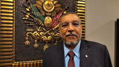 Mohamed Emad, dirigente de los Hermanos Musulmanes egipcios exiliado en Turqu�a.