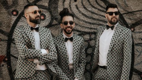 Los integrantes de Mster Discoteca Mvil.
