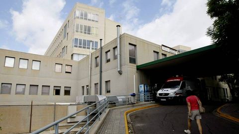 Hospital Sant Joan de Alicante, donde estaba el paciente