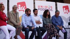 Un mitin conjunto de Podemos e IU en las elecciones del 26 de junio en Gijn