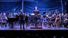 La Banda O Landro prepar� durante varias semanas que concierto que ofreci� con Zubiri