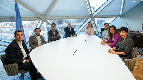 El consejo original de Marin Mourio, del que ha dejado de formar parte Xisela Aranda.