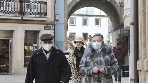 Primer da sin mascarillas en la calle en Lugo