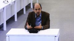 Pedro Luis Ruiz Acosta, de Ineco, durante su declaraci�n