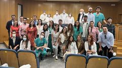 Acto con 71 mir de especialidades m�dicas, quir�rgicas y de servicios centrales que finalizaron su formaci�n este a�o en el �rea sanitaria de Santiago y Barbanza