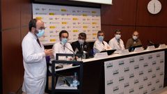 Los m�dicos del hospital Cl�nic de Barcelona explican el tratamiento