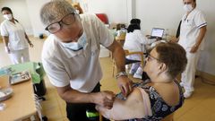 Arranca la cuarta dosis en Vigo