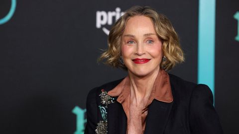 La actriz Sharon Stone, en una imagen de archivo en febrero del 2026