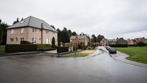 Casa donde reside Puigdemont en Waterloo