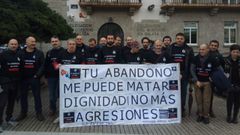 Los funcionarios de prisiones de Teixeiro se han manifestado por la falta de seguridad en las �ltimas semanas