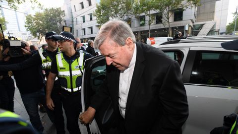El cardenal George Pell, de 77 a�os, juzgado por abusos sexuales contra ni�os en Australia