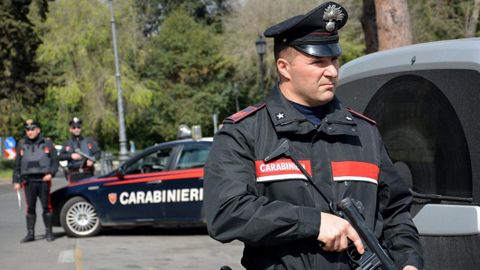 Imagen de archivo de un carabinero en el 2017