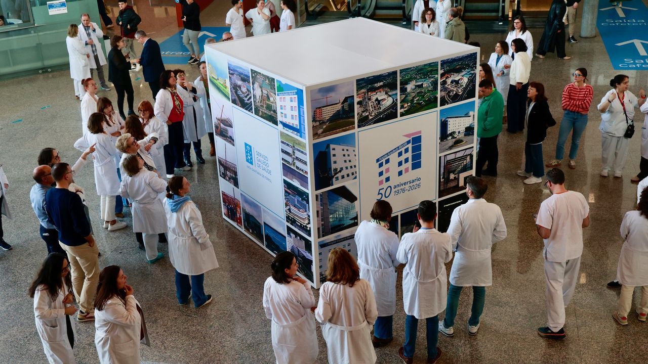 El corazón sanitario de Ferrol celebra su 50 aniversario con cifras de récord