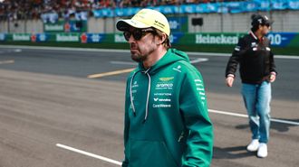Fernando Alonso, en el circuito de Shanghai durante el Gran Premio de China