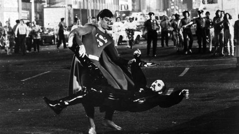 Christopher Reeve y Terence Stamp, en la secuela de �Superman� de 1980