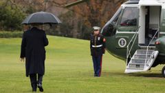 Trump despeg� ayer rumbo a Londres para participar en en la 70� cumbre de la OTAN