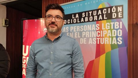 El Responsable Confederal del �rea LGTBI de UGT, To�o Aba