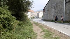 Zona del bordel, en Padr&oacute;n, donde se produjeron varios robos en los &uacute;ltimos d&iacute;as.