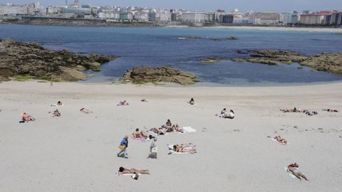 D�a soleado en A Coru�a