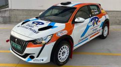 El Peugeot 208 Rally4 de Blanco y Quintana