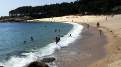 Playa de Area de Bon, Bueu