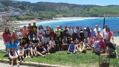Participantes del primer turno de los campamentos de verano de Cai�n