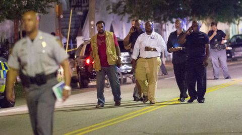 La iglesia atacada en un templo metodista de gran tradicin entre la comunidad negra de la ciudad. 