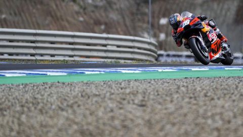 Dani Pedrosa.Dani Pedrosa, con KTM, en Jerez