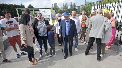 El deporte pontevedr�s homenajea a Manolo Barreiro