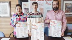 Ant�a Alberte, Lu�s P�rez y Francisco Su�rez-Puerta presentaron el programa de actividades.