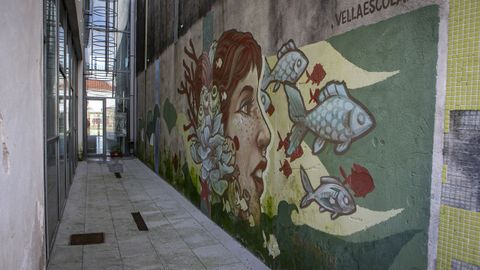 Mural en Rianxo