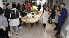 �B�scate en la fiesta de inauguraci�n del estudio de interiorismo En las Nubes de Boiro!