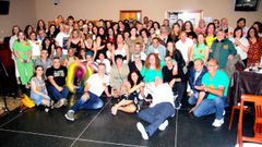 La fiesta tuvo lugar el pasado s�bado en FIMO y reuni� a casi un centenar de ex alumnos