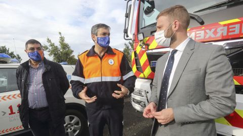 Trenor, en una visita reciente a Carballo