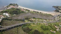 Conexi�n de la autopista AP-9 con la playa Grande de Mi�o
