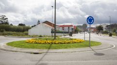 Rotonda en la Avenida de Malpica 
