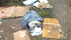 Basura tras los magostos