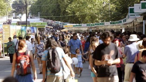 La Feria del Libro de Madrid en una imagen de archivo
