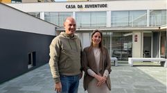 El t�cnico Mario Vidal y la concejala Carmen P�rez