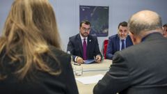 El presidente del Principado de Asturias, Adridn Barbn, se rene este mircoles en Bruselas con el comisario de Cohesin y Reformas, Raffaele Fitto