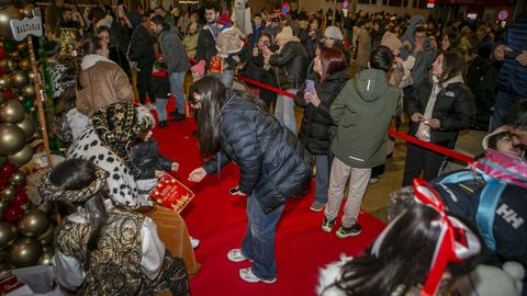 Los Reyes Magos en Porto do Son.