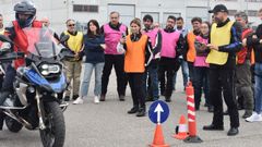 Pr�cticas de los cursos de conducci�n segura para motoristas