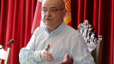 Alberto Garc�a, exalcalde y portavoz municipal del PSOE en Catoira