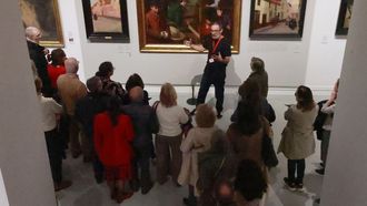 Visita de suscriptores de La Voz a la exposici&oacute;n de &Aacute;lvarez de Sotomayor en la Fundaci&oacute;n Barri&eacute;