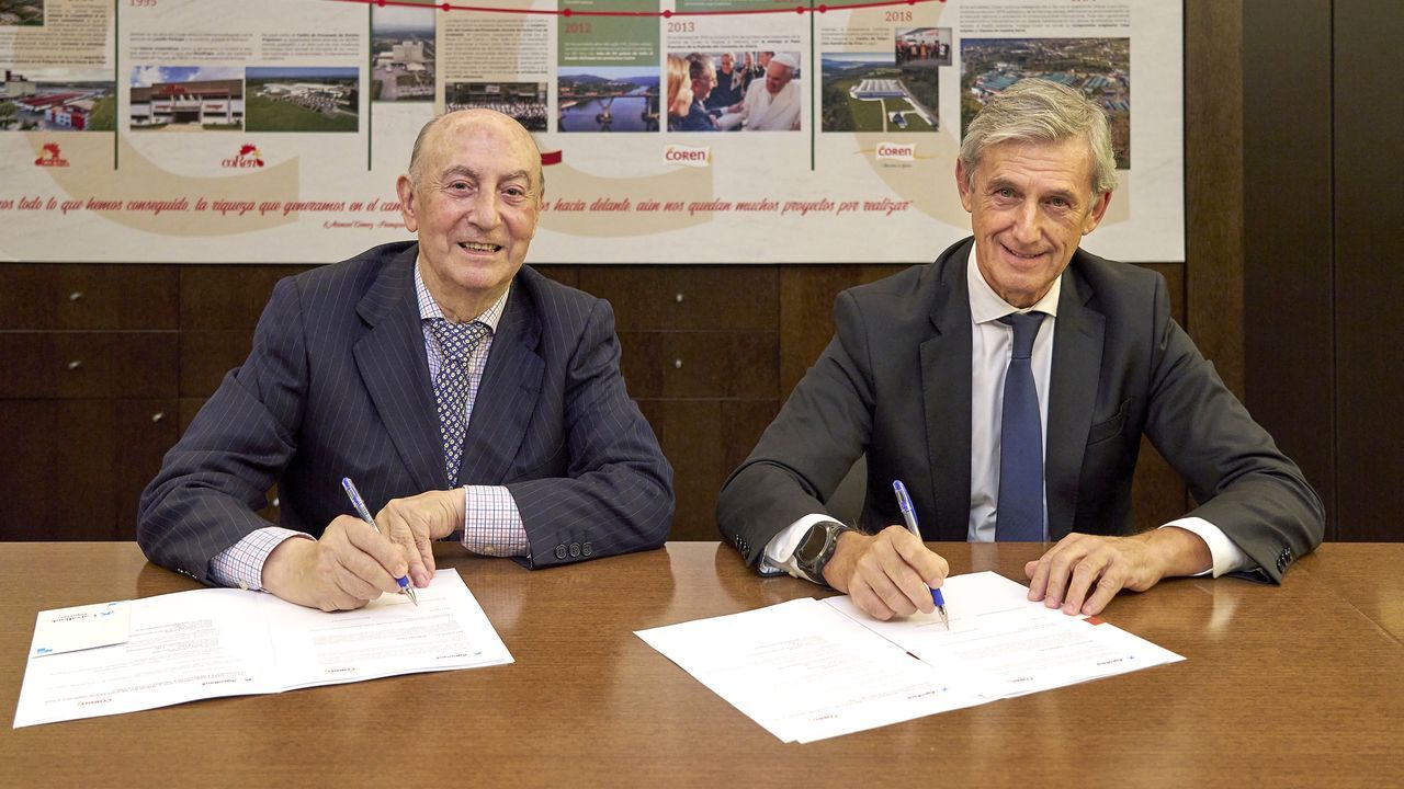 CaixaBank y el grupo Coren firman un acuerdo para facilitar financiación a más de 4.200 socios y proveedores