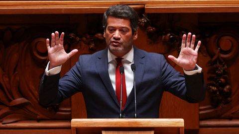 El l�der de la ultraderecha portuguesa, Andr� Ventura