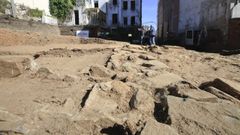 Obradoiro oleiro localizado na R�a San Froil�n no ano 2020
