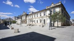 Exterior del Pazo de San Marcos, sede de la Diputacin de Lugo